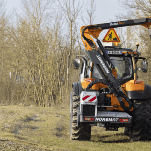 Ensemble tracteurs équipés de bras de + 8m